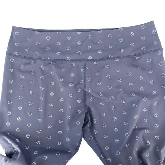 Beyond Yoga Plus Size Midi Legging in Navy Happy Face Size 4X EUC - Picture 5 of 6